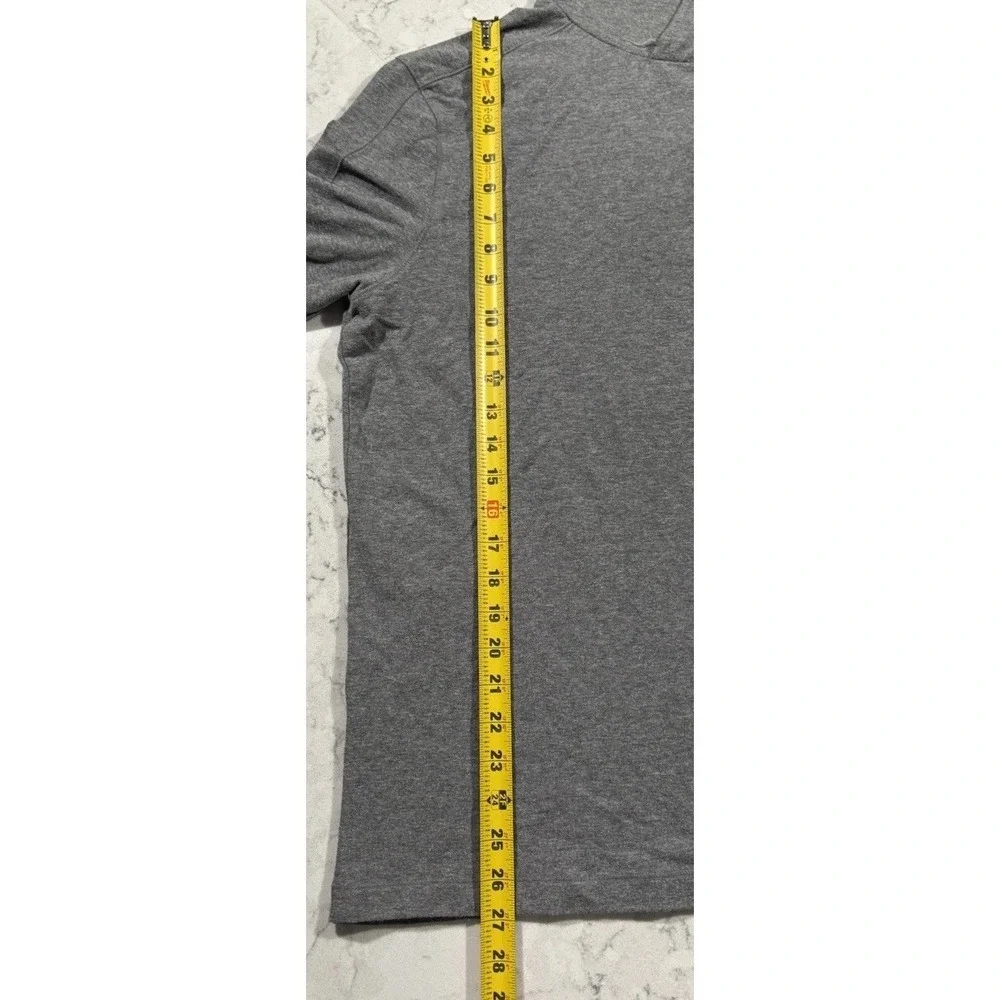 Banana Republic Hoodie Mens Large Gray Cozy Jersey Preppy Casual Sweatshirt